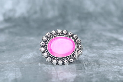 Pink Stone Ring