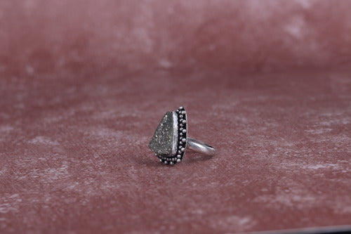 Pyrite Stone Ring